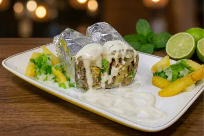 KEBAB GARLIC WRAP